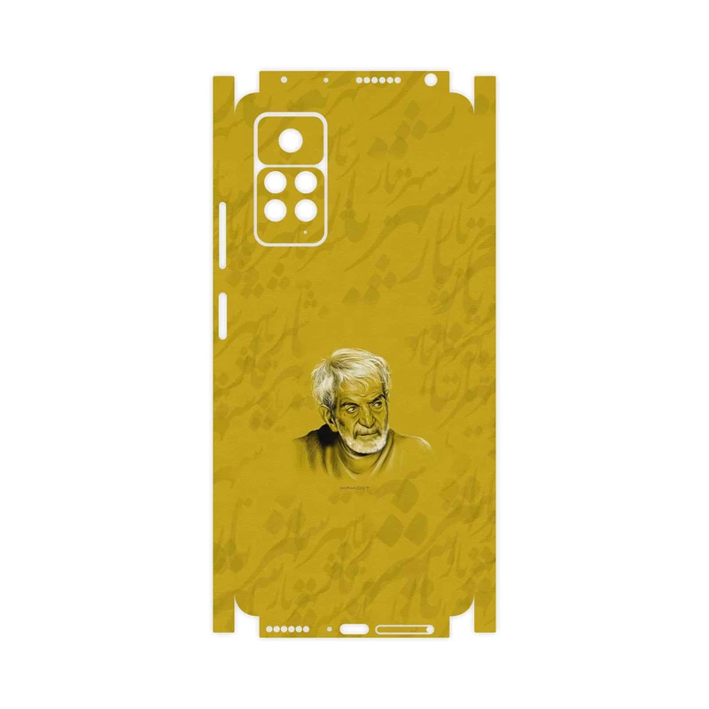 برچسب پوششی ماهوت مدل MohammadHossein Shahriar-FullSkin مناسب برای گوشی موبایل شیائومی Redmi Note 11 Pro