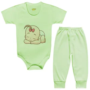 ست بادی و شلوار نوزادی کارانس مدل BSTG-702