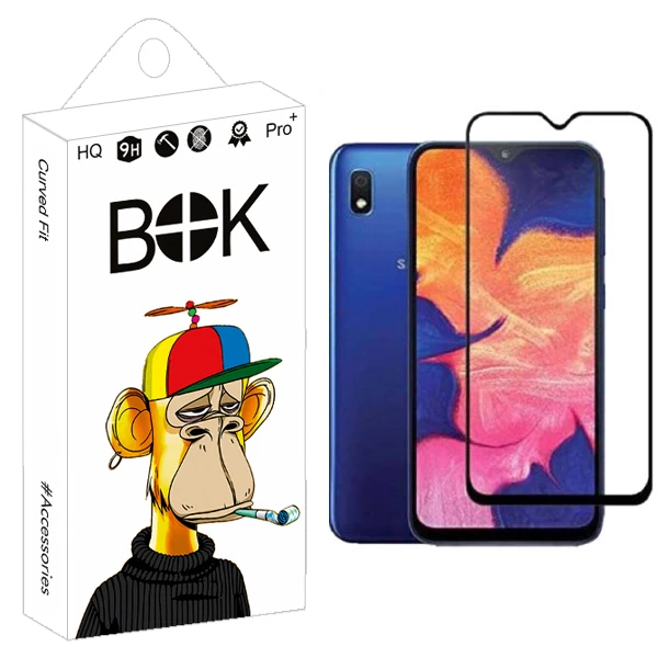 محافظ صفحه نمایش سرامیکی بوک مدل +HD مناسب برای گوشی موبایل سامسونگ Galaxy A50