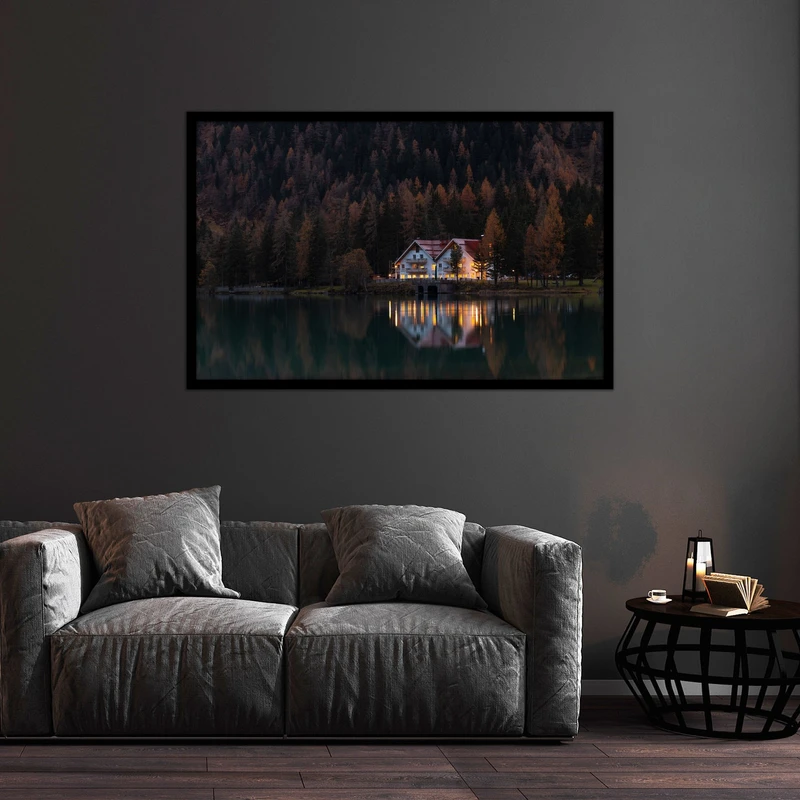 تابلو بکلیت طرح منظره طبیعت مدل  B-bu2253