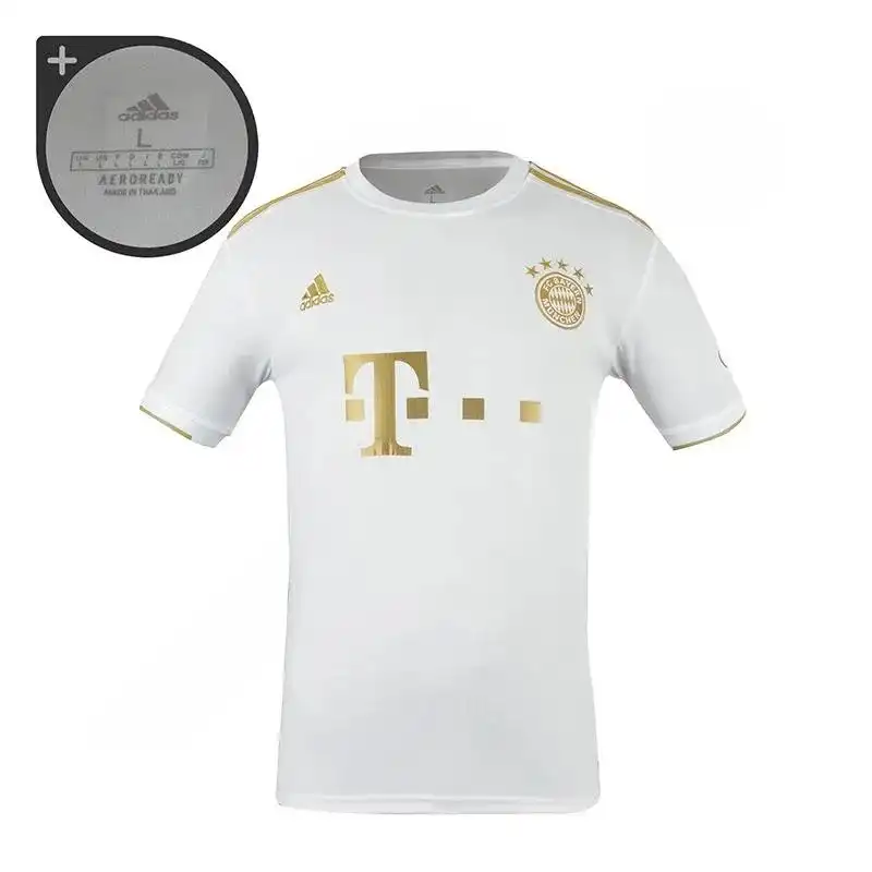 ست تی شرت و شلوارک ورزشی مردانه مدل فوتبال دوم بایرمونیخ NK-6453