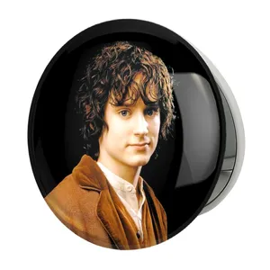 آینه جیبی خندالو طرح ارباب حلقه ها Lord of the Rings مدل تاشو کد 4556 