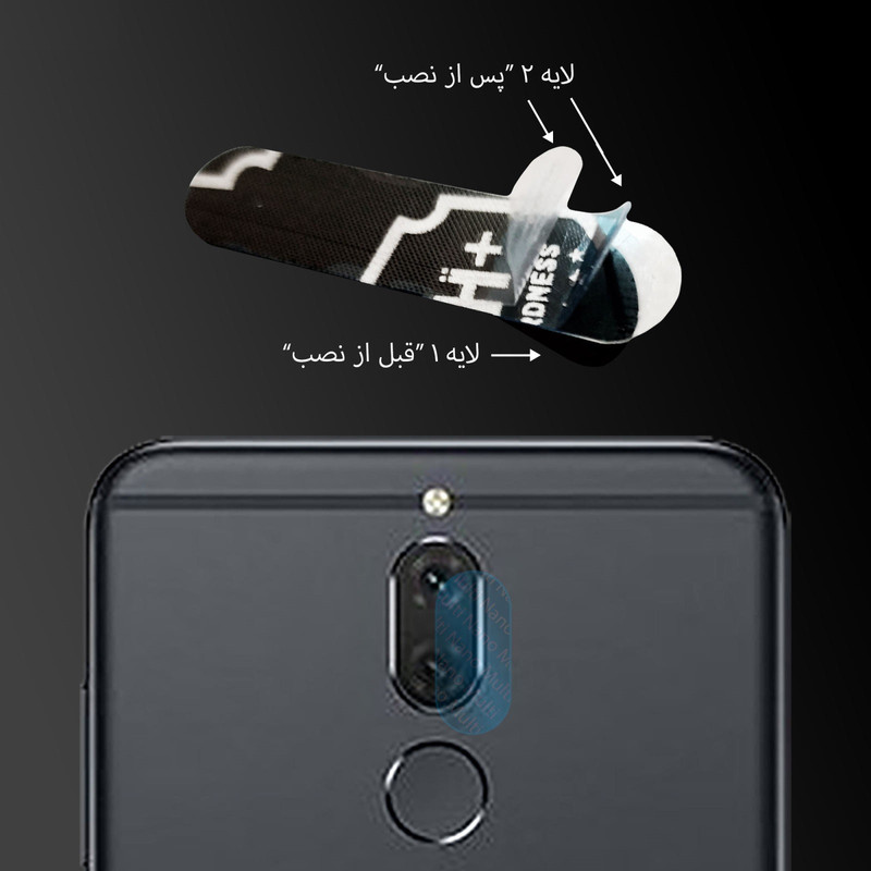 محافظ لنز دوربین مدل bt-08 مناسب برای گوشی موبایل شیائومی Redmi 8A