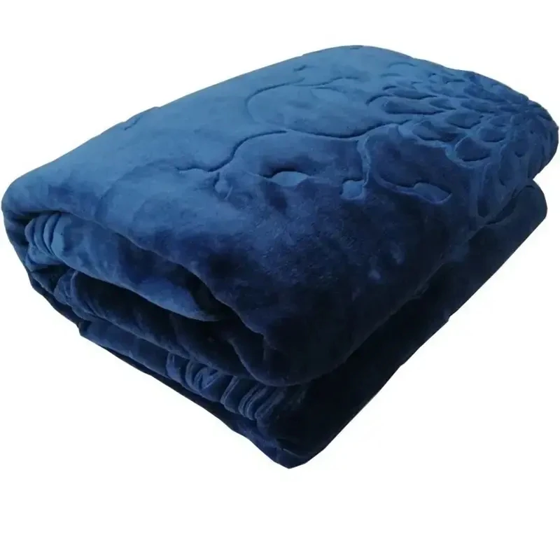 پتو 2 نفره گلبافت مدل گل برجسته سایز 240x220 سانتی‌متر