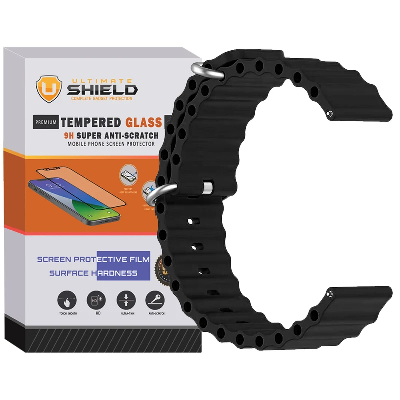 بند آلتیمیت شیلد مدل Ocean مناسب برای ساعت هوشمند میبرو lite