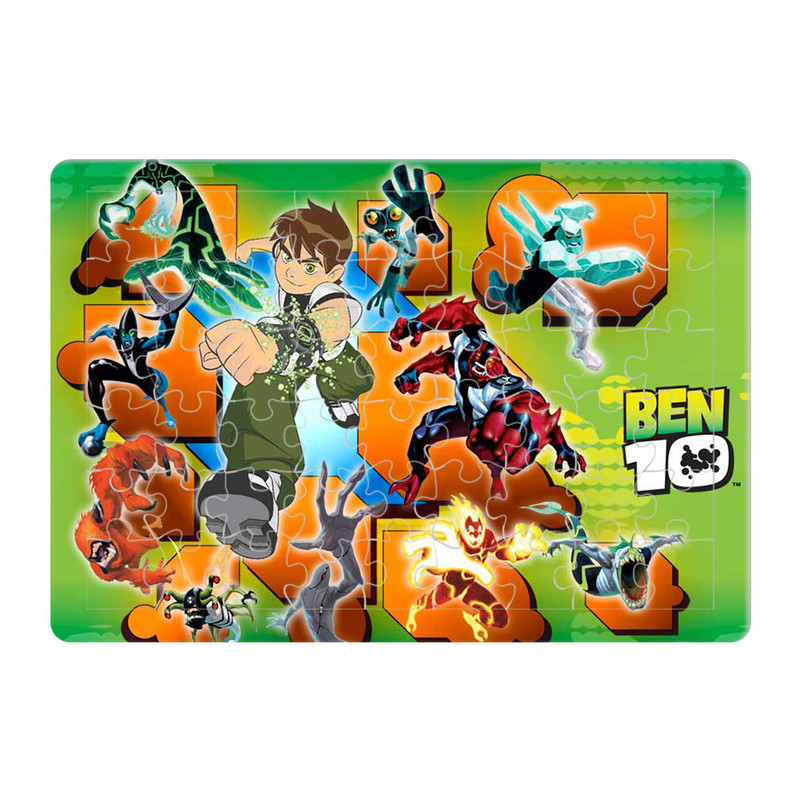 پازل 54 تکه طرح Ben10 مدل P284