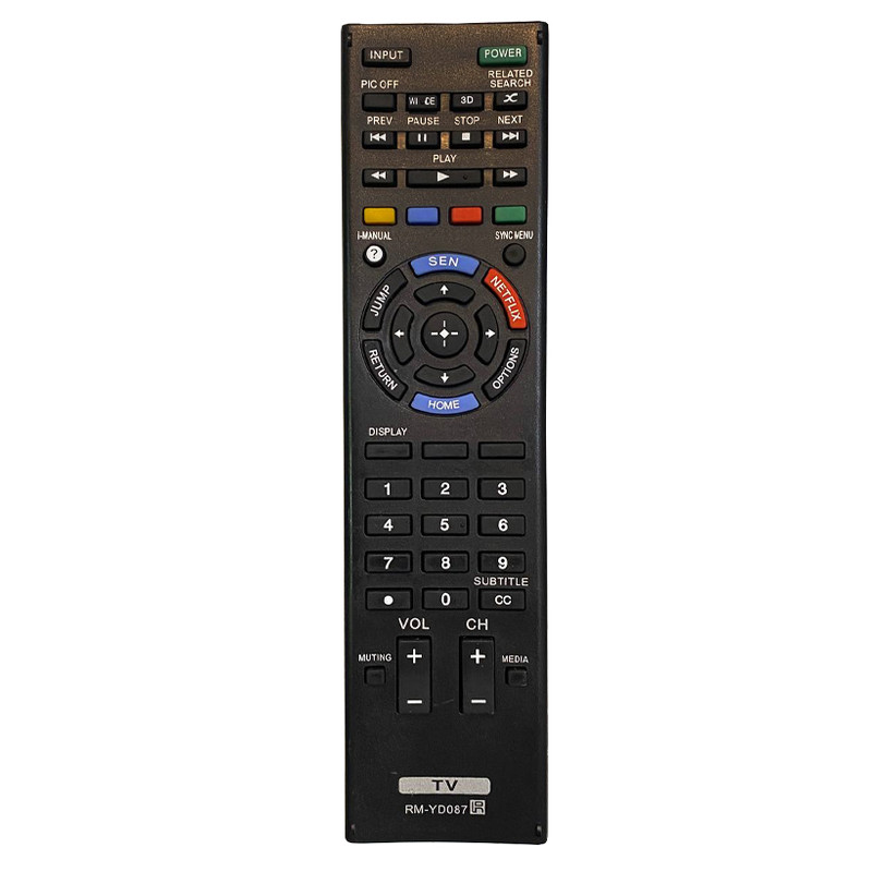 ریموت کنترل تلویزیون مدل 087 مناسب برای تلویزیون سونی
