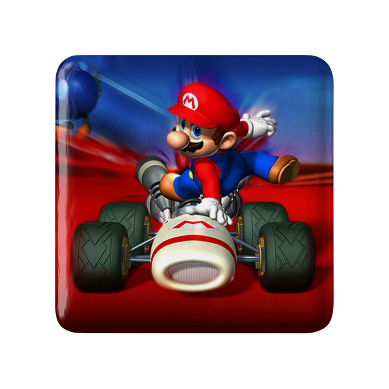 پیکسل خندالو طرح سوپر ماریو مدل مربعی کد 30427