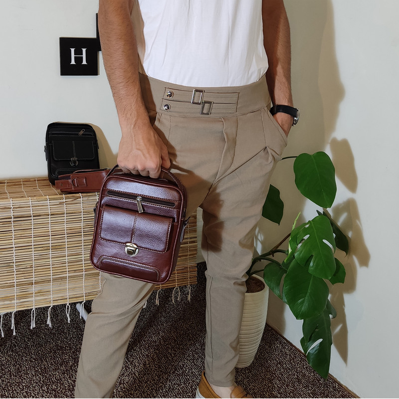 کیف دستی مردانه مدل HE139 6