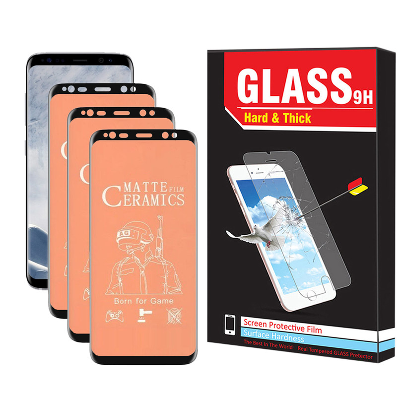 محافظ صفحه نمایش سرامیکی مات هارد اند تیک مدل CER-01 مناسب برای گوشی موبایل سامسونگ Galaxy S8 بسته سه عددی