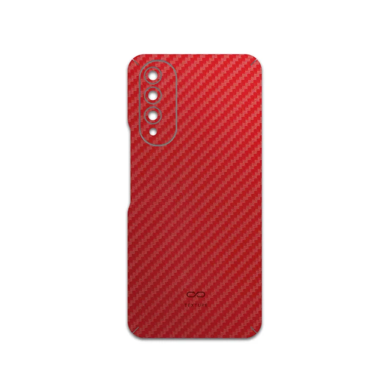 برچسب پوششی ماهوت مدل Red-Fiber مناسب برای گوشی موبایل ویکو T50