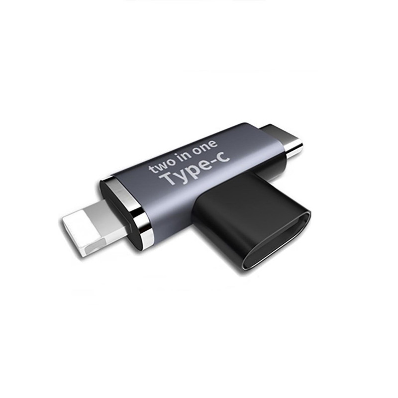 مبدل USB-C به USB-C/ لایتنینگ مدل OTG-CCL
