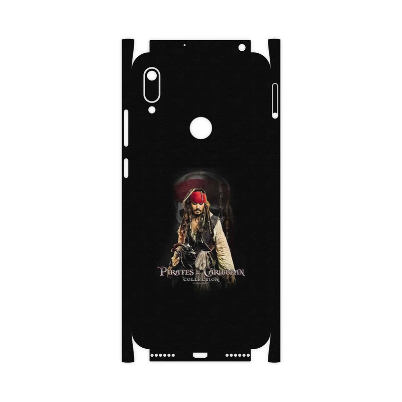برچسب پوششی ماهوت مدل PIRATES OF THE CARIBBEAN-FullSkin مناسب برای گوشی موبایل هوآوی Y6 Prime 2019