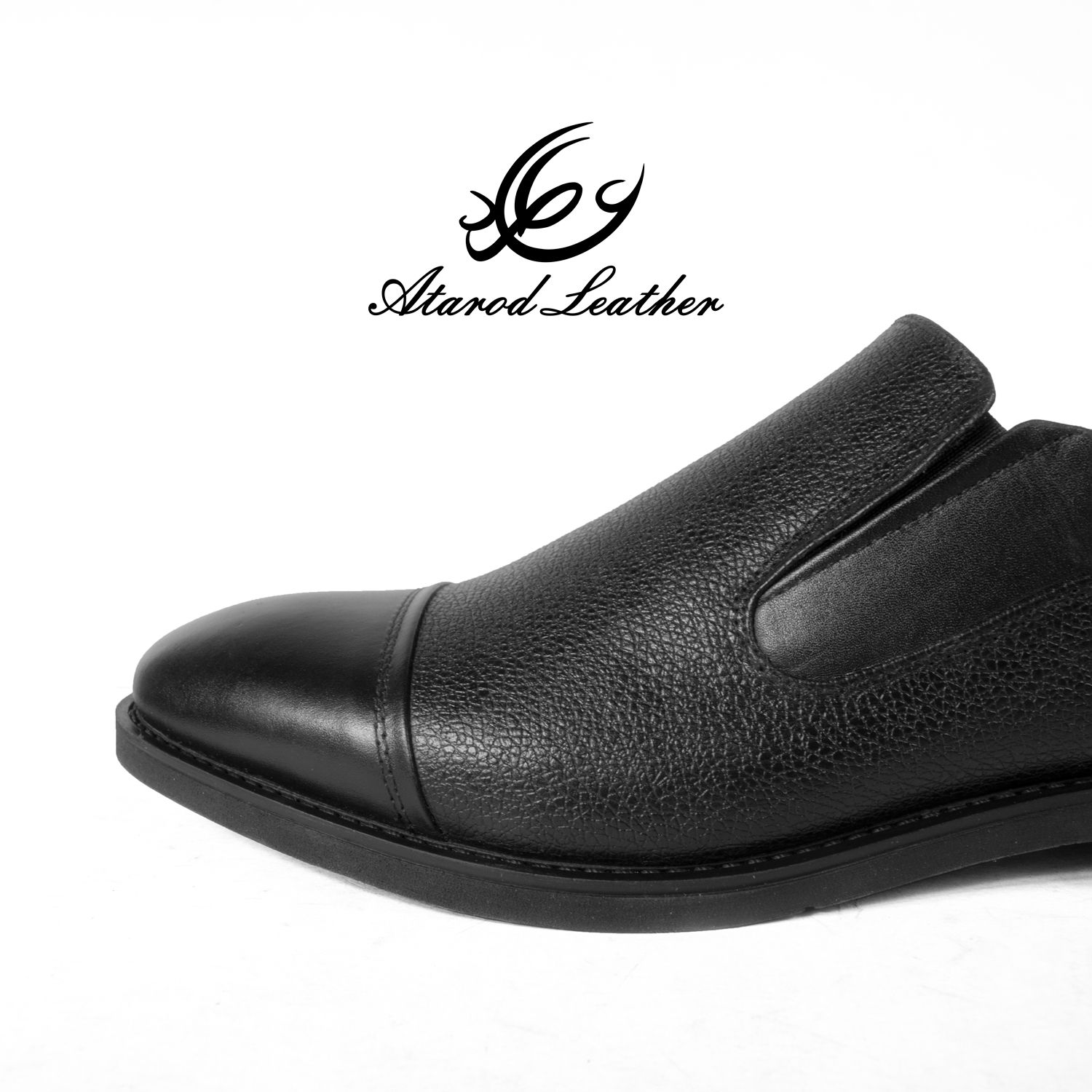 کفش مردانه چرم عطارد مدل چرم طبیعی کد SH79 -  - 10