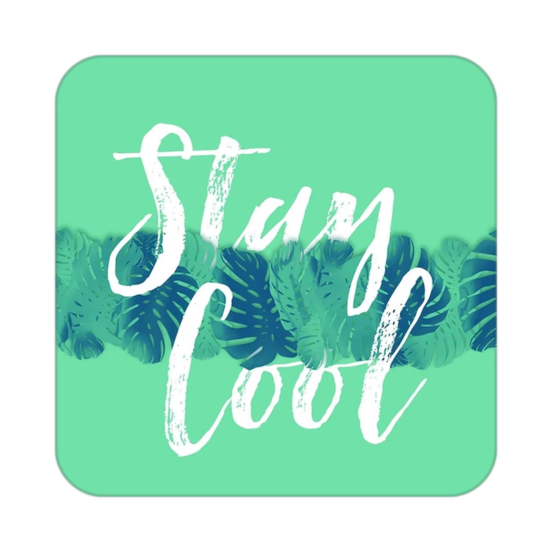 زیر لیوانی کاکتی طرح جملات انگیزشی و مثبت مدل mp25087