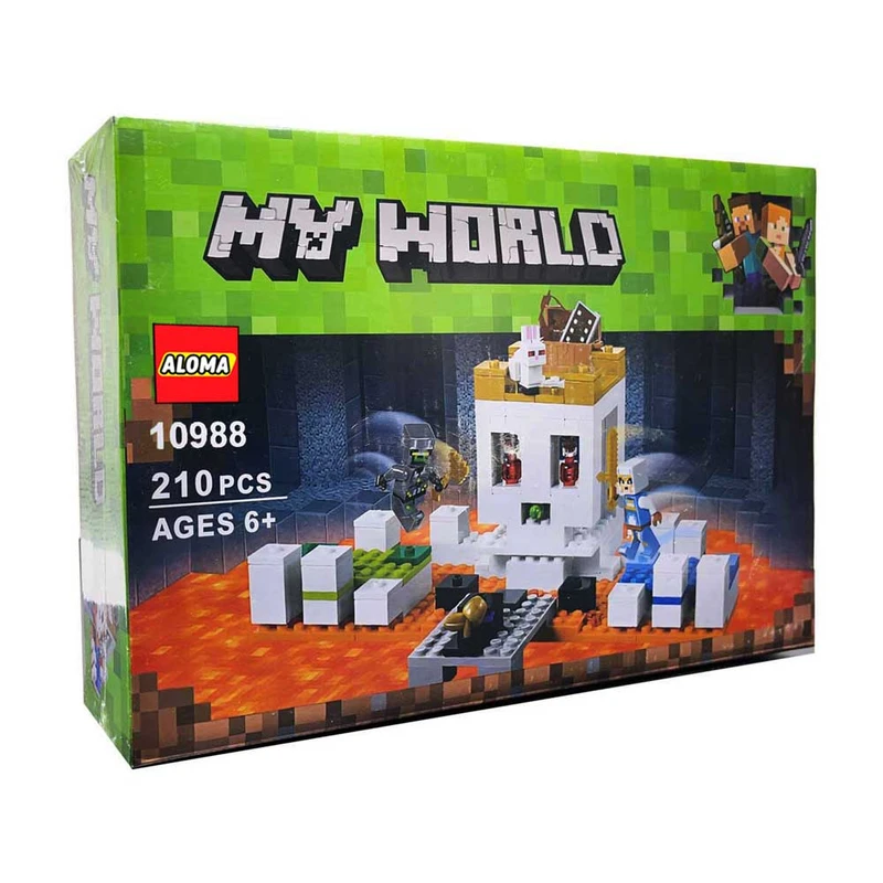 ساختنی آلوما مدل ماینکرافت 210 قطعه کد 10988