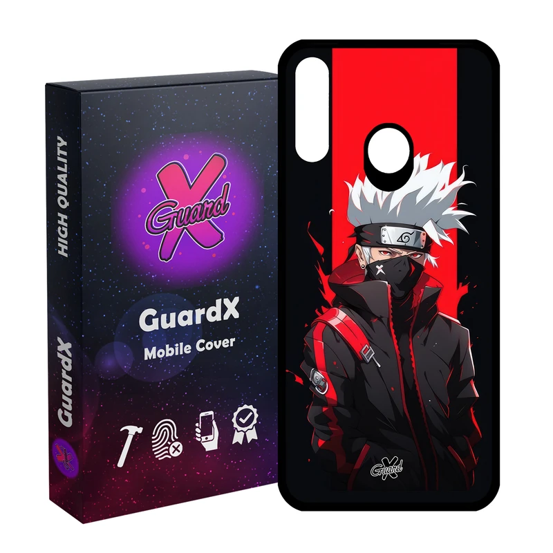 کاور گارد ایکس طرح کاکاشی انیمه مدل Glass10585 مناسب برای گوشی موبایل سامسونگ Galaxy A20s