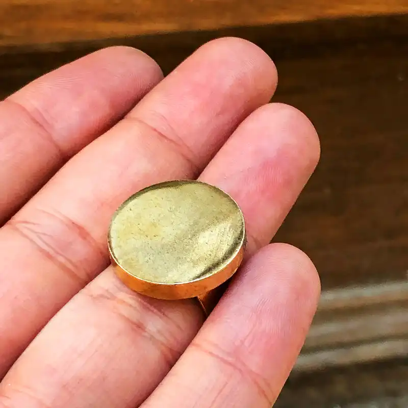 انگشتر گالری عزیزی طرح دایره مدل 14917