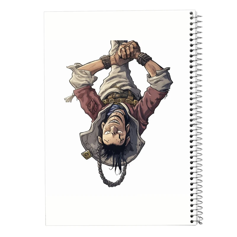 دفتر مشق 100 برگ مدوپد مدل وان پیس One Piece کد DF10791