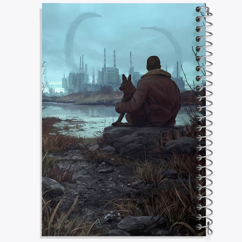 دفتر ژورنال نویسی 50 برگ خندالو مدل نقطه ای طرح مفهومی کد F44