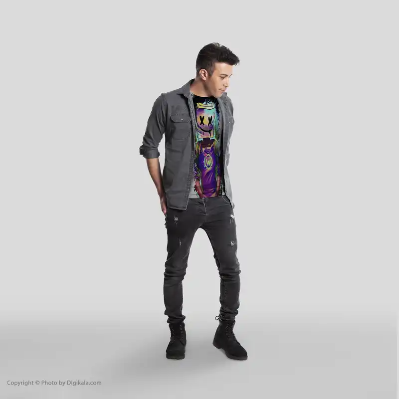 تی شرت مردانه 27 مدل مارشمالو کد HP01