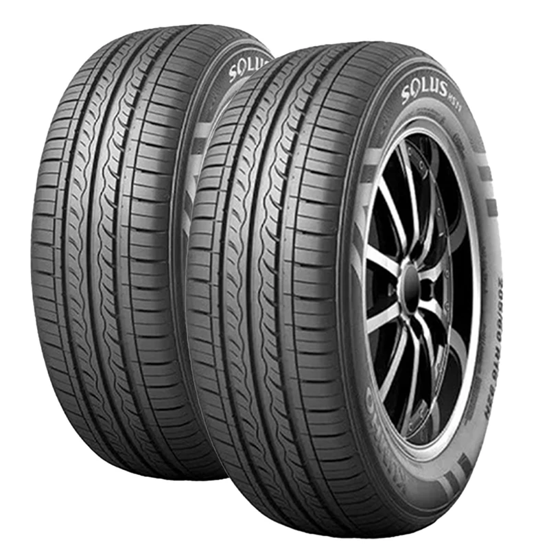 لاستیک خودرو کومهو تایر مدل Solus HS11 سایز 205/60/14 تولید سال 2024 - 2 حلقه