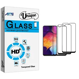 AFS Unique Glass Screen Protector For Samsung Galaxy A20 Pack Of 3