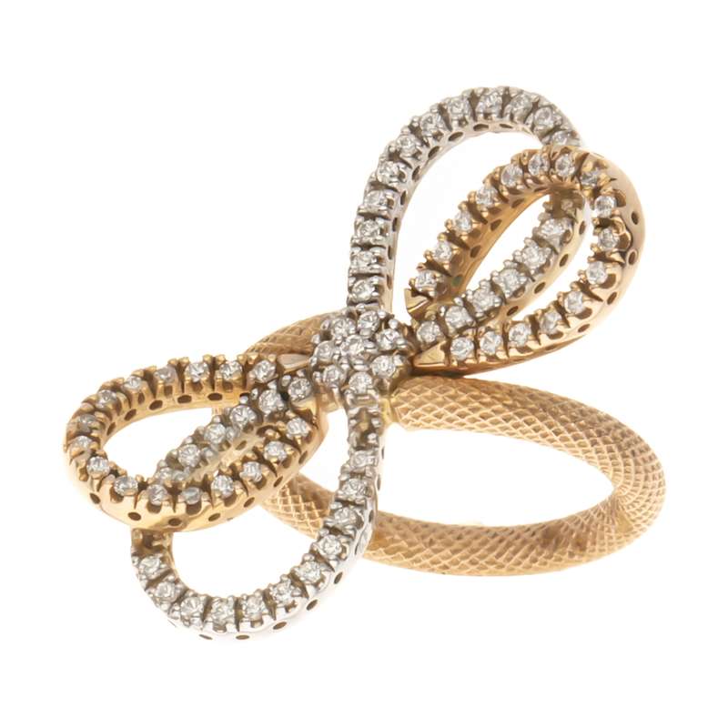 انگشتر طلا 18 عیار زنانه مایا ماهک مدل SR0042