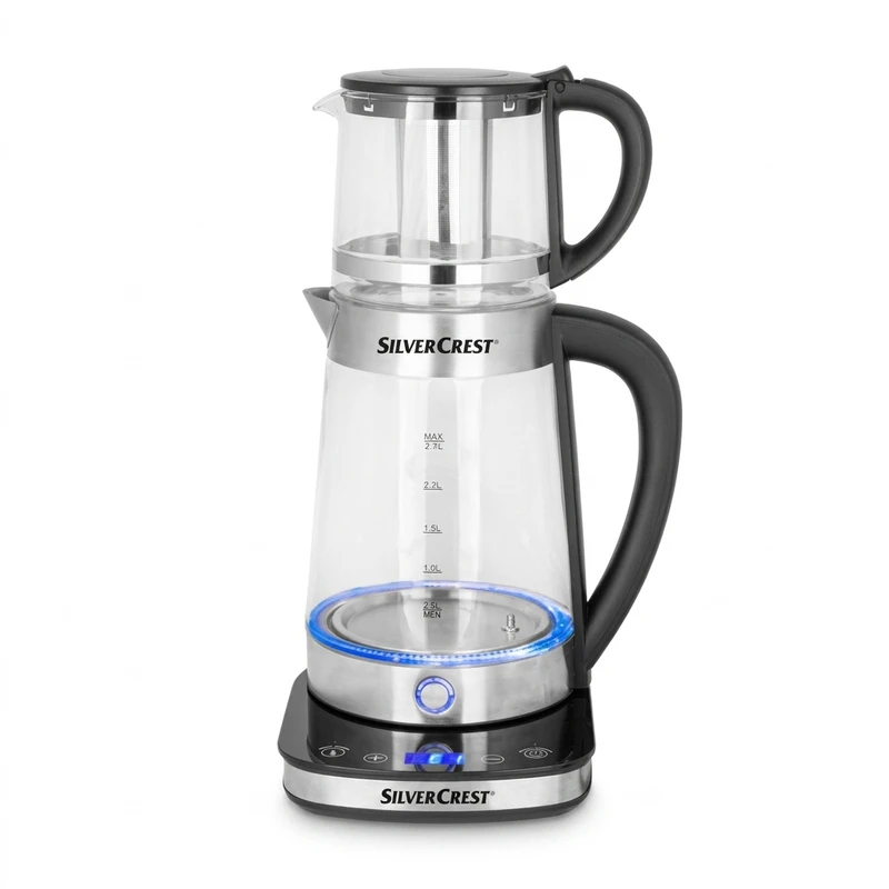 چای‌ ساز روی هم سیلور کرست مدل AD-8854