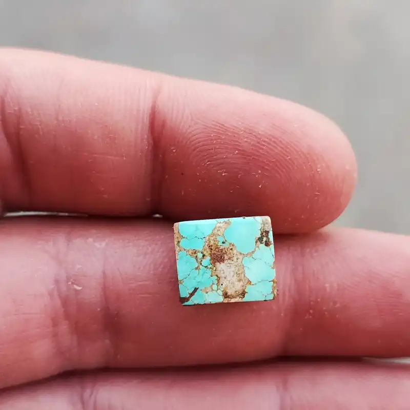 نگین فیروزه مدل اصل نیشابور کد  NC-326