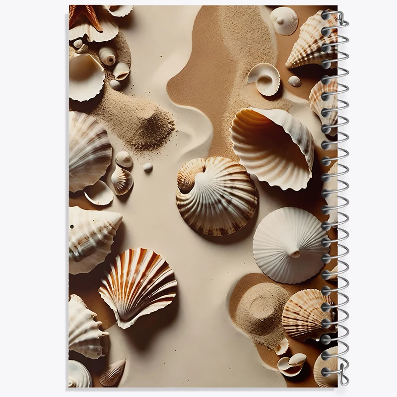 دفتر نقاشی 50 برگ خندالو طرح صدف کد N5810