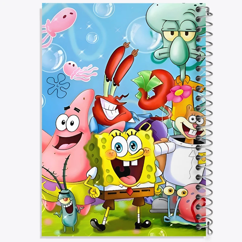 دفتر نقاشی 50 برگ خندالو طرح باب اسفنجی کد N3141