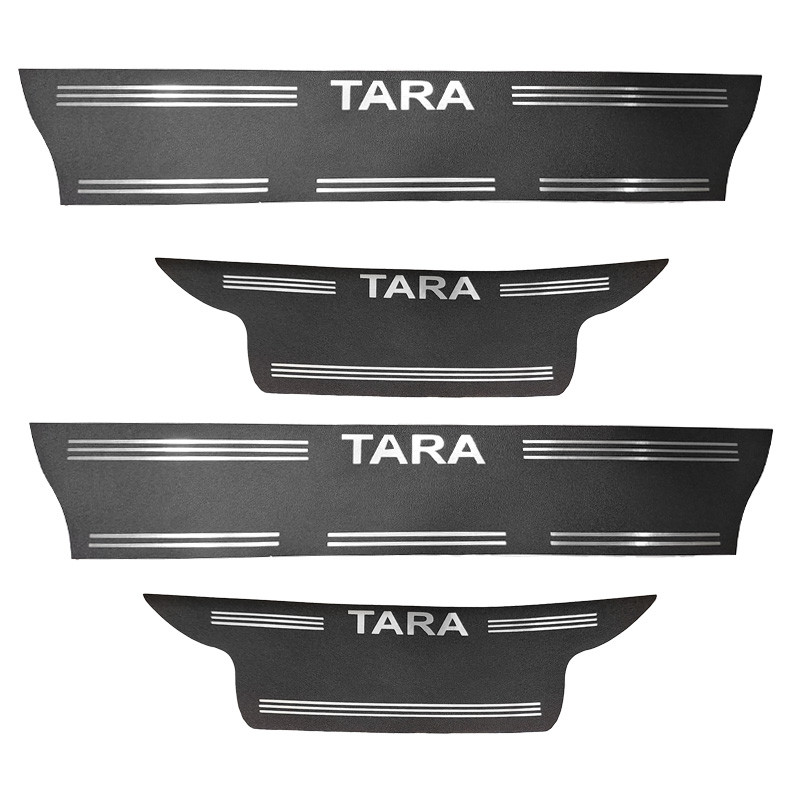 برچسب رکاب خودرو کالانیکس مدل REK-10305 مناسب برای تارا مجموعه 4 عددی