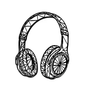 دیوارکوب مدل Headphone طرح هدفون