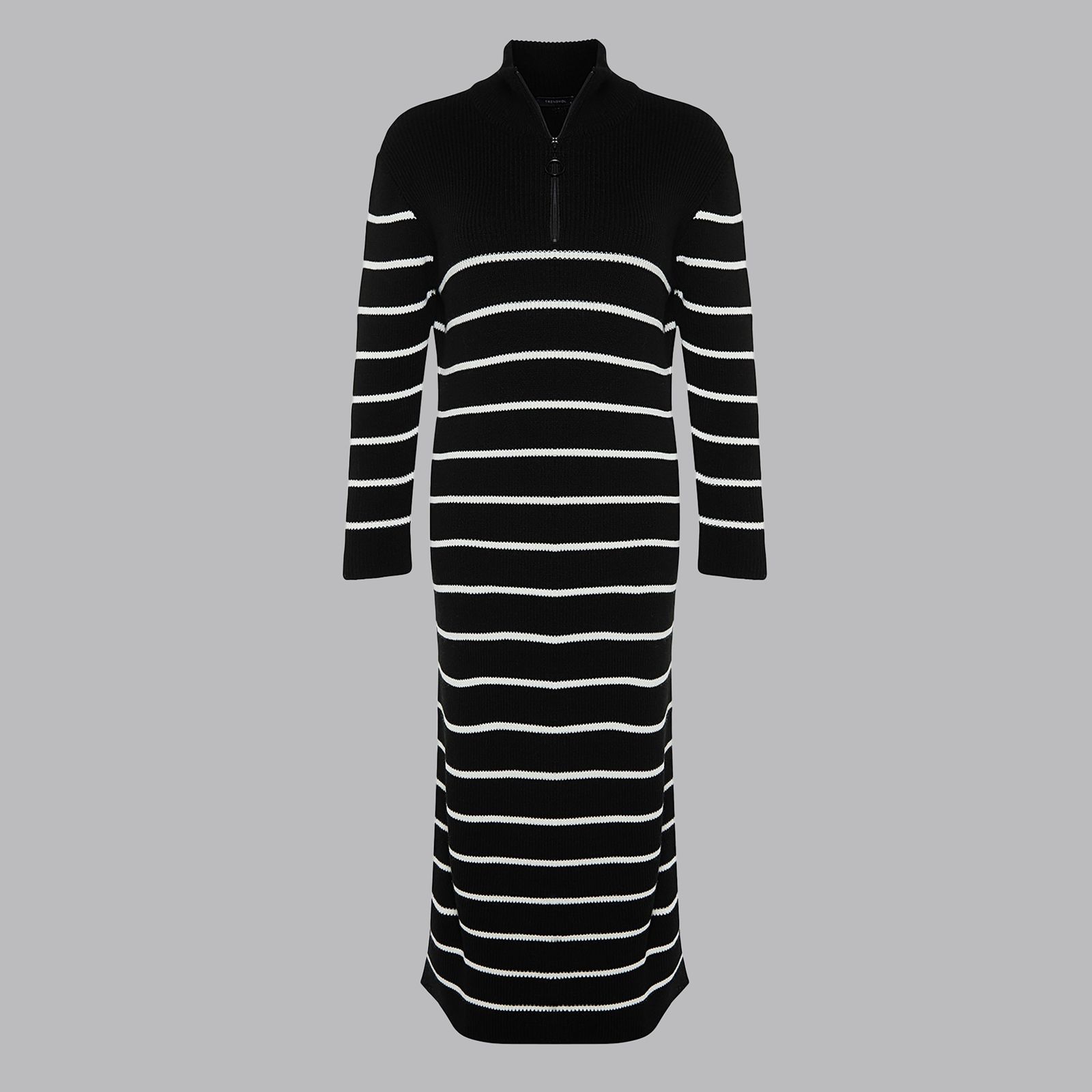 پیراهن یقه ایستاده زنانه ترندیول مدل 672215073 - - 4