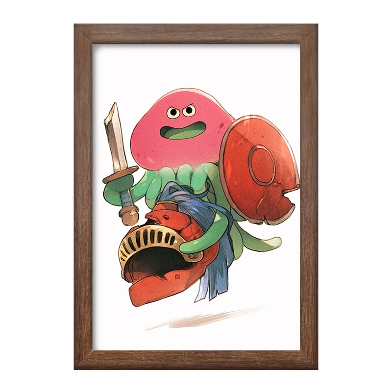 تابلو خندالو طرح بازی دراگون کوئست (Dragon Quest) کد 35185