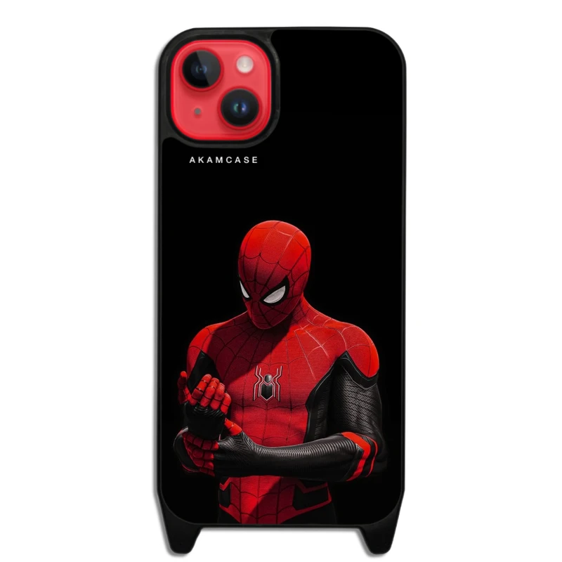 کاور آکام مدل AMC-WLA15PLUS-SPIDER MAN2 مناسب برای گوشی موبایل اپل iPhone 15 Plus