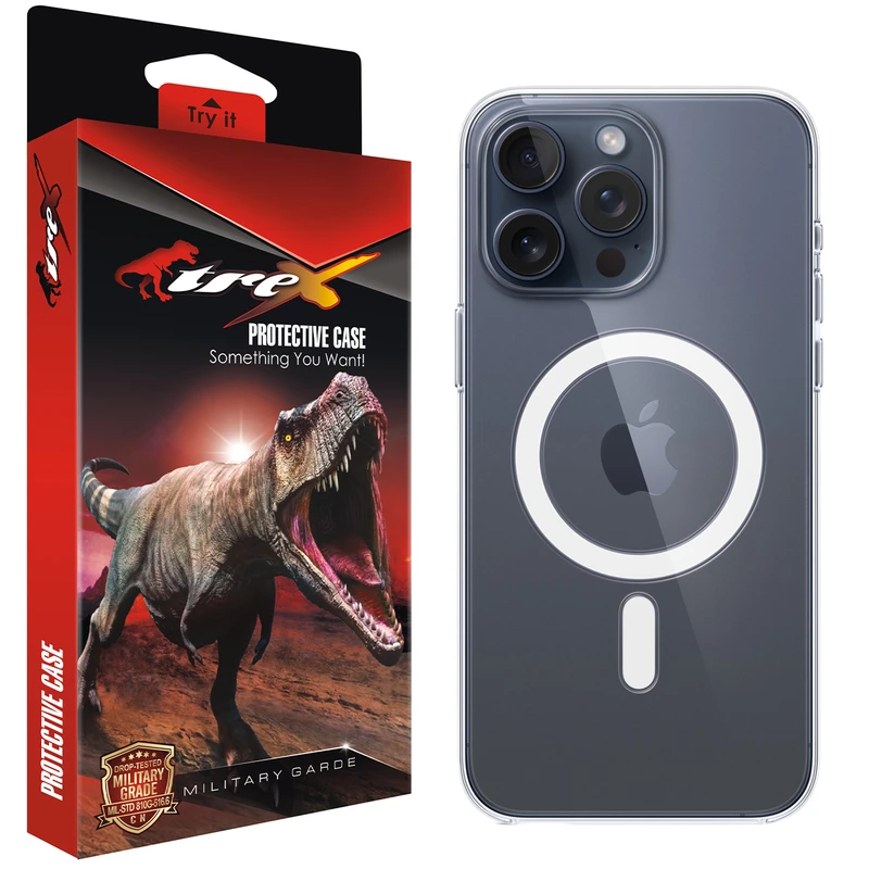 کاور تی رکس مدل MagSafe مناسب برای گوشی موبایل اپل iPhone 15 Pro Max