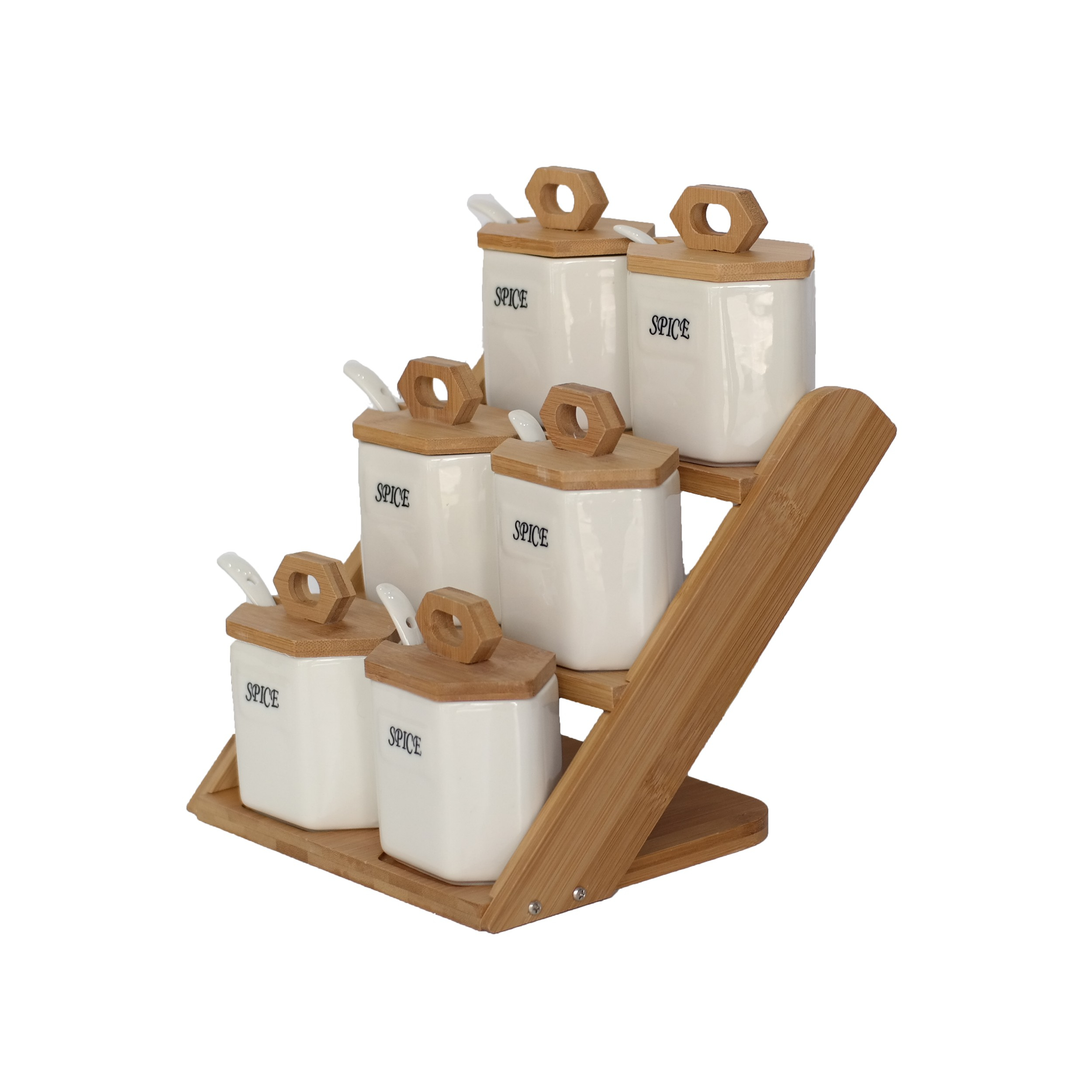 ست جا ادویه 6 پارچه مدل JA7696