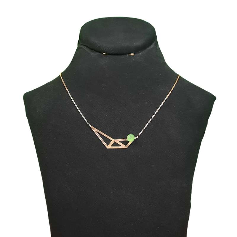 گردنبند نقره زنانه مدل سنگ