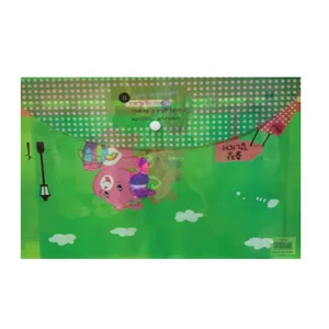 پوشه مدل دکمه دار طرح خرسی سایز A4