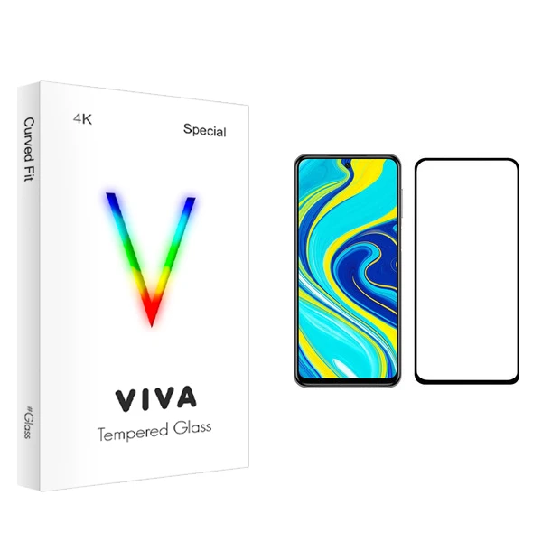 محافظ صفحه نمایش ویوا مدل 4K مناسب برای گوشی موبایل شیائومی Redmi Note 9S