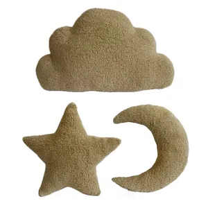 كوسن كودك مدل ابر و ماه و ستاره ٤٠*٣٠ سانتي متر