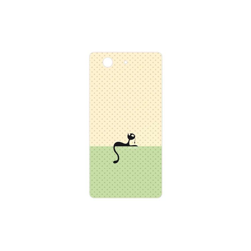 برچسب پوششی ماهوت مدل Minimal Internet Cat Icon مناسب برای گوشی موبایل سونی Xperia Z3 Compact