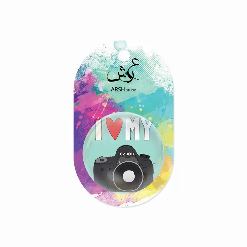 مگنت عرش طرح دوربین عکاسی کد Asm304
