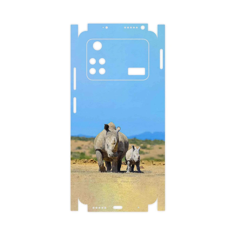 برچسب پوششی ماهوت مدل Rhino-FullSkin مناسب برای گوشی موبایل شیائومی Poco M4 Pro 4G