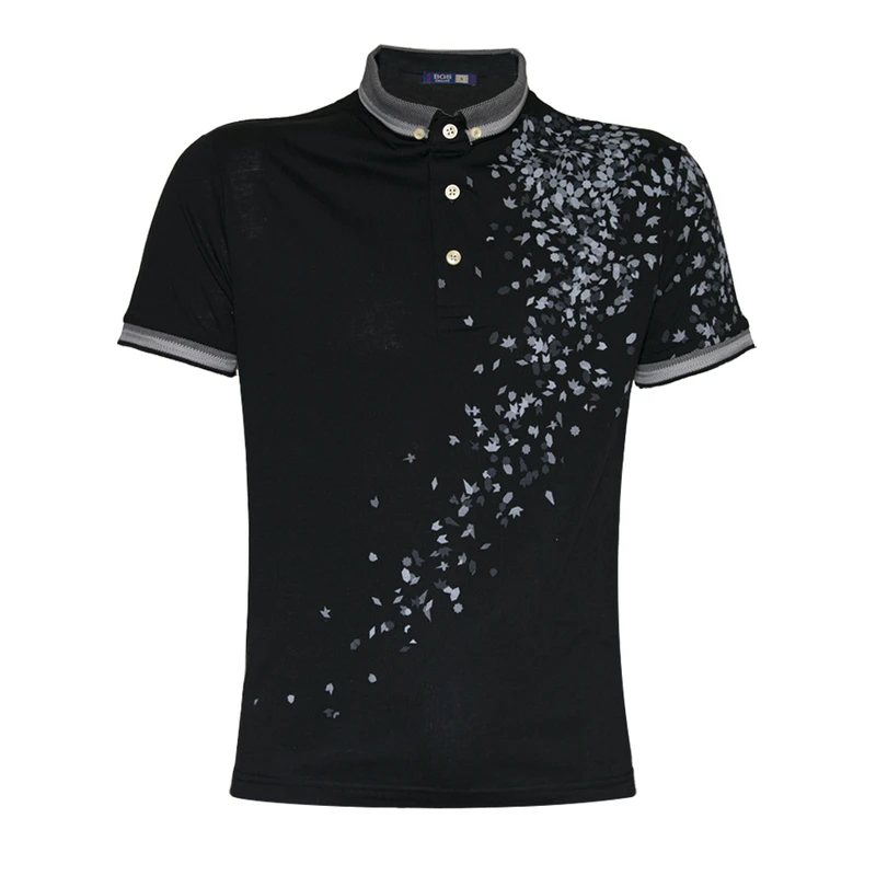 پولوشرت آستین کوتاه مردانه مدل Leaf