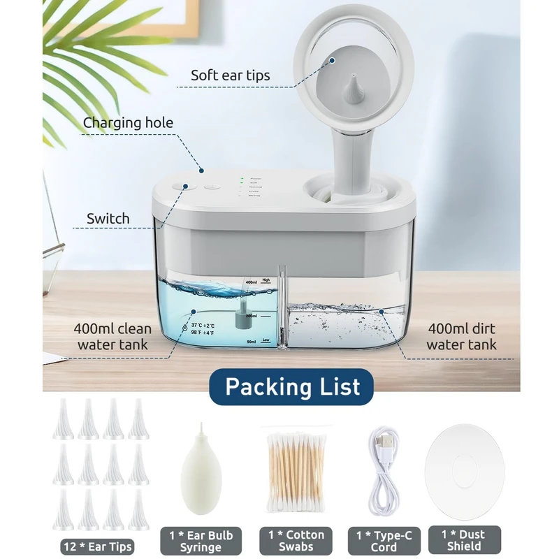 عکس شماره 14 : دستگاه شستوشوی گوش هومی مدل e3