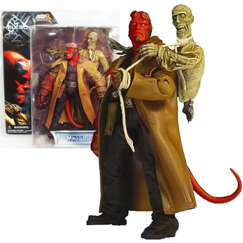 اکشن فیگور مزکو تویز مدل پسر جهنمی هل بوی طرح Hellboy Ivan Corpse مجموعه 2 عددی