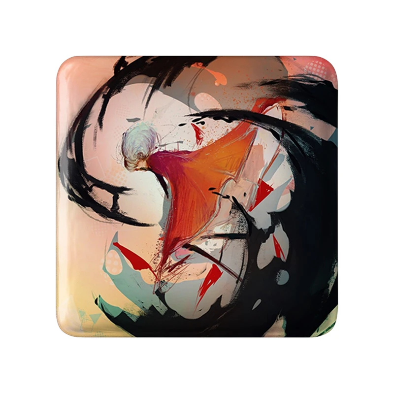 مگنت خندالو طرح بازی گریس (Gris) مدل مربعی کد 35558